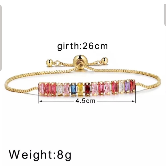❤️❤️❤️Bracelet of colors length adjustable - Picture 3 of 3